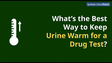 The human body usually expels 50 percent of the drug within 12 hours of consuming the drug. . How long does pee stay warm for drug test